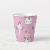 Marshmallow Ice Cream Latte Mok (Voorkant)