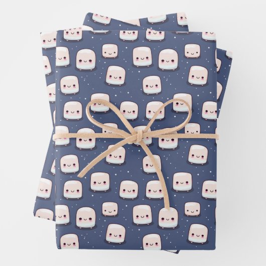 Marshmallow-inpakpapier Inpakpapier Vel (In situ)