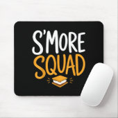 Marshmallow kampvuur kamperen s'mores muismat (Met muis)