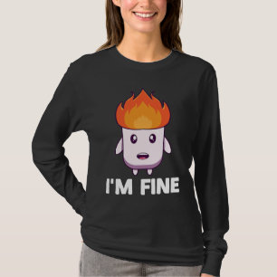 Marshmallow Kampvuur Rosten Chocolade Smore Kamp T-shirt