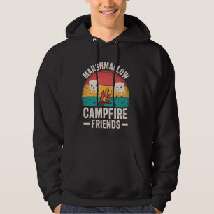 Marshmallow Kampvuur Vrienden Schattige Mallow Cam Hoodie