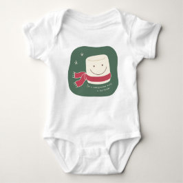 Marshmallow-kerstShirt Romper