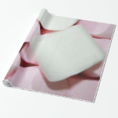 marshmallow kunstwerk cadeaupapier (Uitgerold)