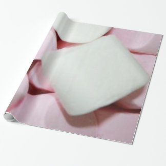 marshmallow kunstwerk cadeaupapier