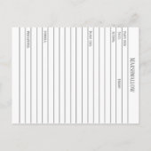 Marshmallow Materia Medica Herbal Study Kaart (Achterkant)