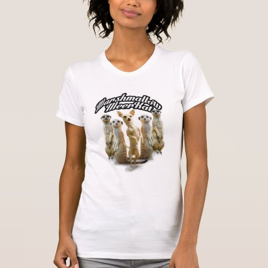Marshmallow Meerkat T-Shirt (Voorkant)