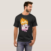 Marshmallow on Fire S'mores Camping Campfire Smore T-shirt (Voorkant volledig)
