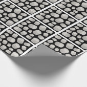 Marshmallow patroon cadeaupapier (Hoek)