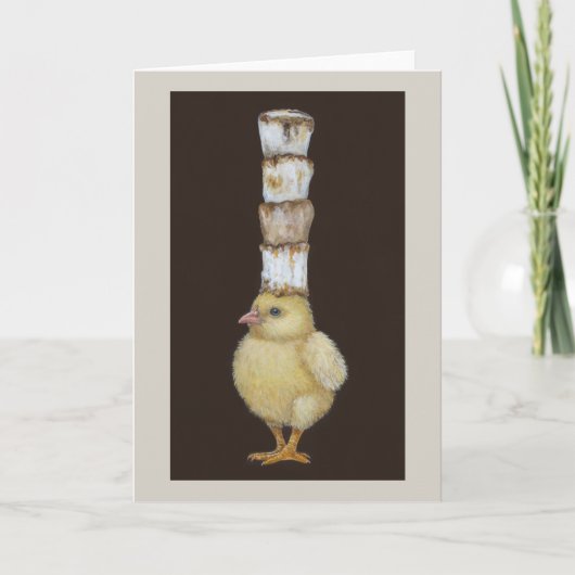 Marshmallow Peep #7-kaart Kaart (Voorkant)