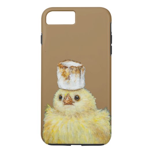 Marshmallow Peep iPhone 7 Plus, hard Hoesje (Achterkant)