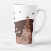 Marshmallow Persoonlijke kerstMokken Latte Mok (Rechts)