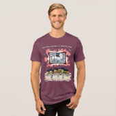 Marshmallow Prostaatonderzoek | Herstel Tri-Blend Shirt (Voorkant volledig)