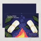 Marshmallow Roast Kaart (Voorkant / Achterkant)