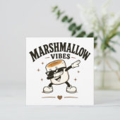 Marshmallow sfeer kaart (Staand voorkant)