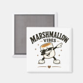 Marshmallow sfeer magneet (Voorkant / Achterkant)