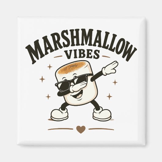 Marshmallow sfeer magneet (Voorkant)