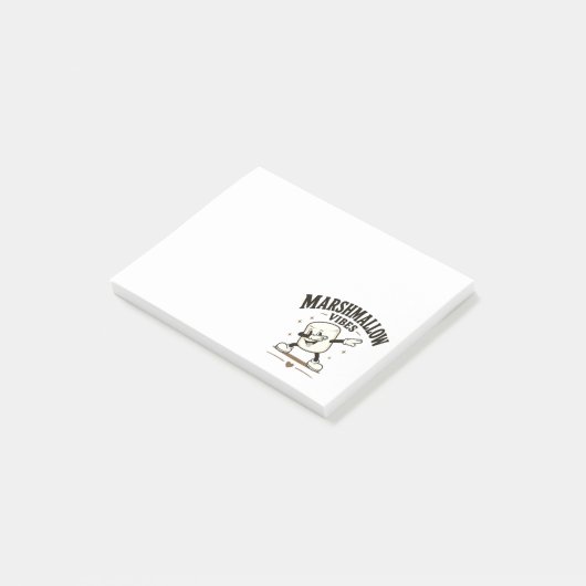 Marshmallow sfeer post-it® notes (Schuin)
