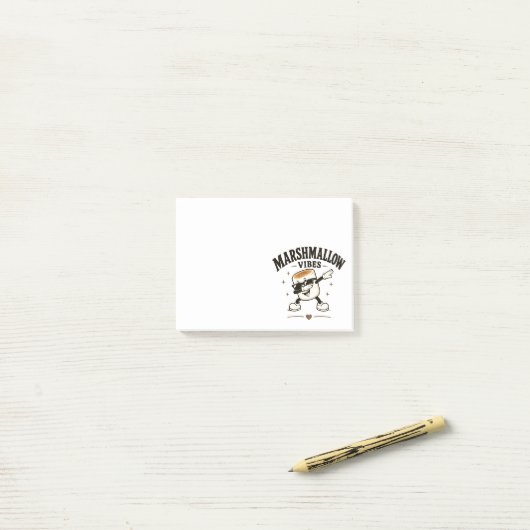 Marshmallow sfeer post-it® notes (Op bureau)