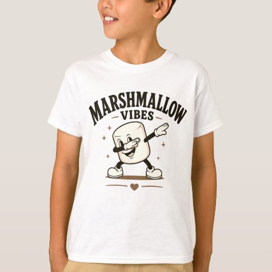Marshmallow sfeer t-shirt (Voorkant)