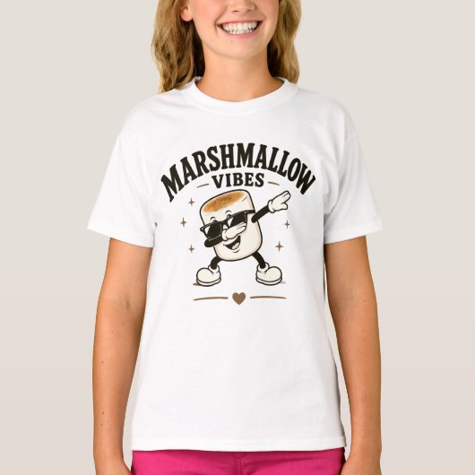 Marshmallow sfeer t-shirt (Voorkant)
