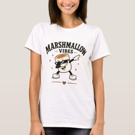 Marshmallow sfeer t-shirt (Voorkant)