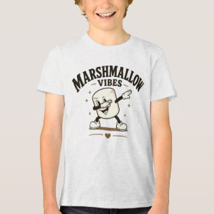 Marshmallow sfeer Tri-Blend shirt