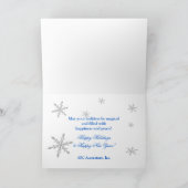 Marshmallow (Snowman) Humor van de seizoen Feestdagen Kaart (Binnen)