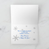 Marshmallow (Snowman) Vrolijk kerstfeest-Humor Feestdagen Kaart (Binnen)