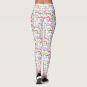 Marshmallow Star Kawaii Pastel Legging (Achterkant)