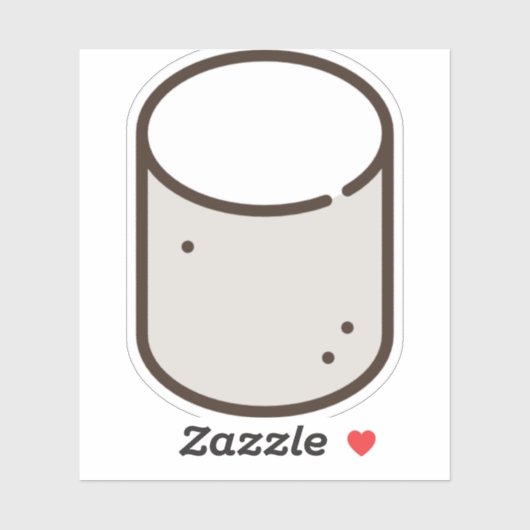 marshmallow sticker (Vel)