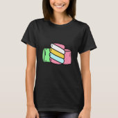 Marshmallow sweets candy t-shirt (Voorkant)
