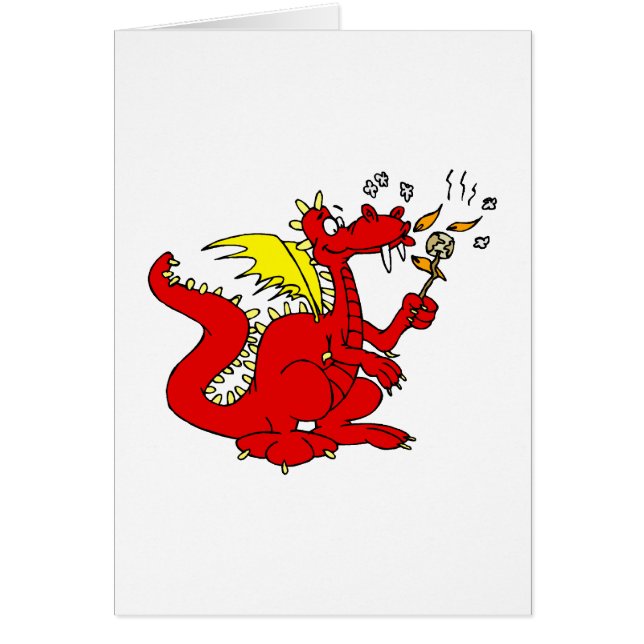 Marshmallow Toasting Dragon (Voorkant)