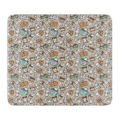 Marshmallow traktaties snijplank (Voorkant)