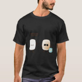 Marshmallow Travel S'More Camper T-shirt (Voorkant)