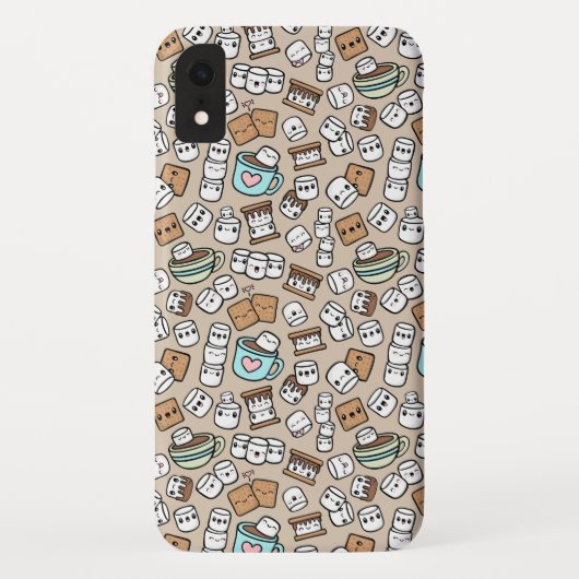 Marshmallow Tres Case-Mate iPhone Case (Achterkant)