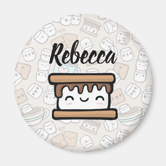 Marshmallow Tres Magneet (Voorkant)