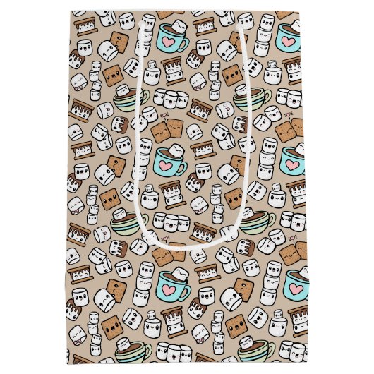 Marshmallow Tres Medium Cadeauzakje (Achterkant)