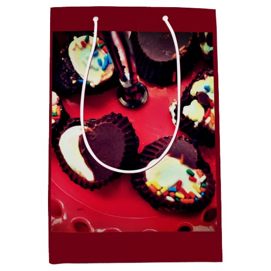 Marshmallow Truffles Medium Cadeauzakje (Voorkant)