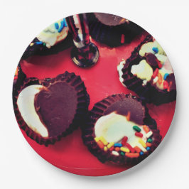 Marshmallow Truffles Papieren Bordje