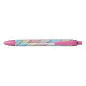 Marshmallow Twist Pastel Snoep - Gepersonaliseerd Zwarte Inkt Pen (Achterkant)