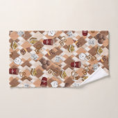 Marshmallow Warme Chocolade Bad Handdoek Sets (Handdoek)