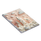 marshmallow wereld notitieboek (Rechterzijde)