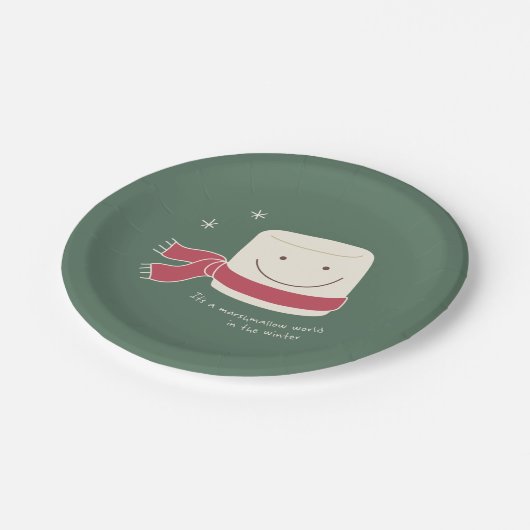 Marshmallow World Kerstparty Paper Bord (Gekanteld)