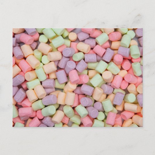 Marshmallows Briefkaart (Voorkant)