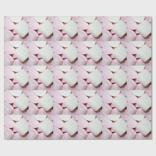 marshmallows cadeaupapier (Vlak)