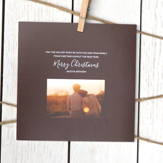 Marshmallows & Chocolade-fotokaart Kaart