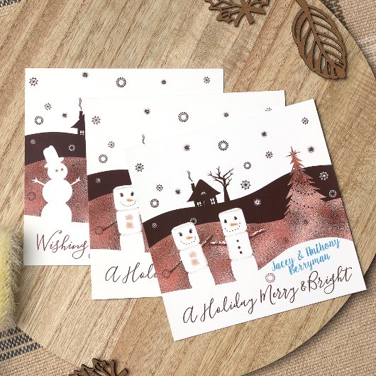 Marshmallows & Chocolade-fotokaart Kaart