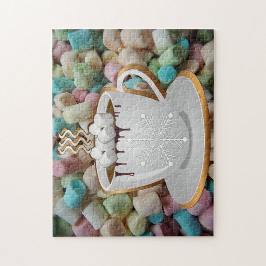 Marshmallows en Hot Chocolate Photo Puzzle Legpuzzel (Verticaal)