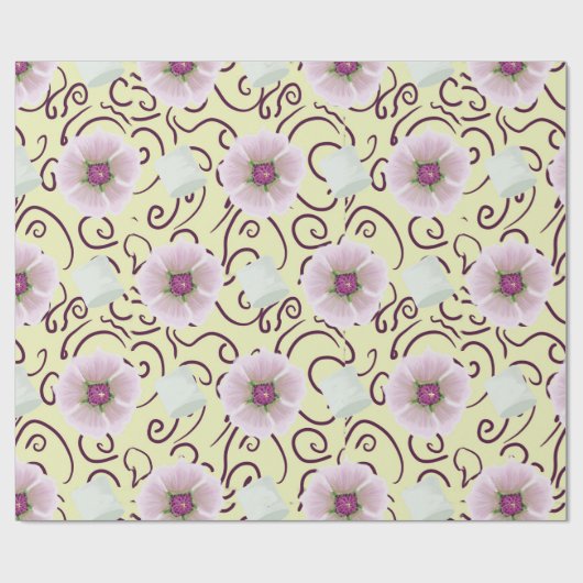 Marshmallows en Marshmallows Cadeaupapier (Vlak)