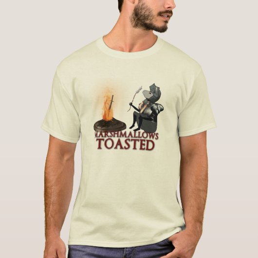"Marshmallows Toasted Light Shirt" T-shirt (Voorkant)